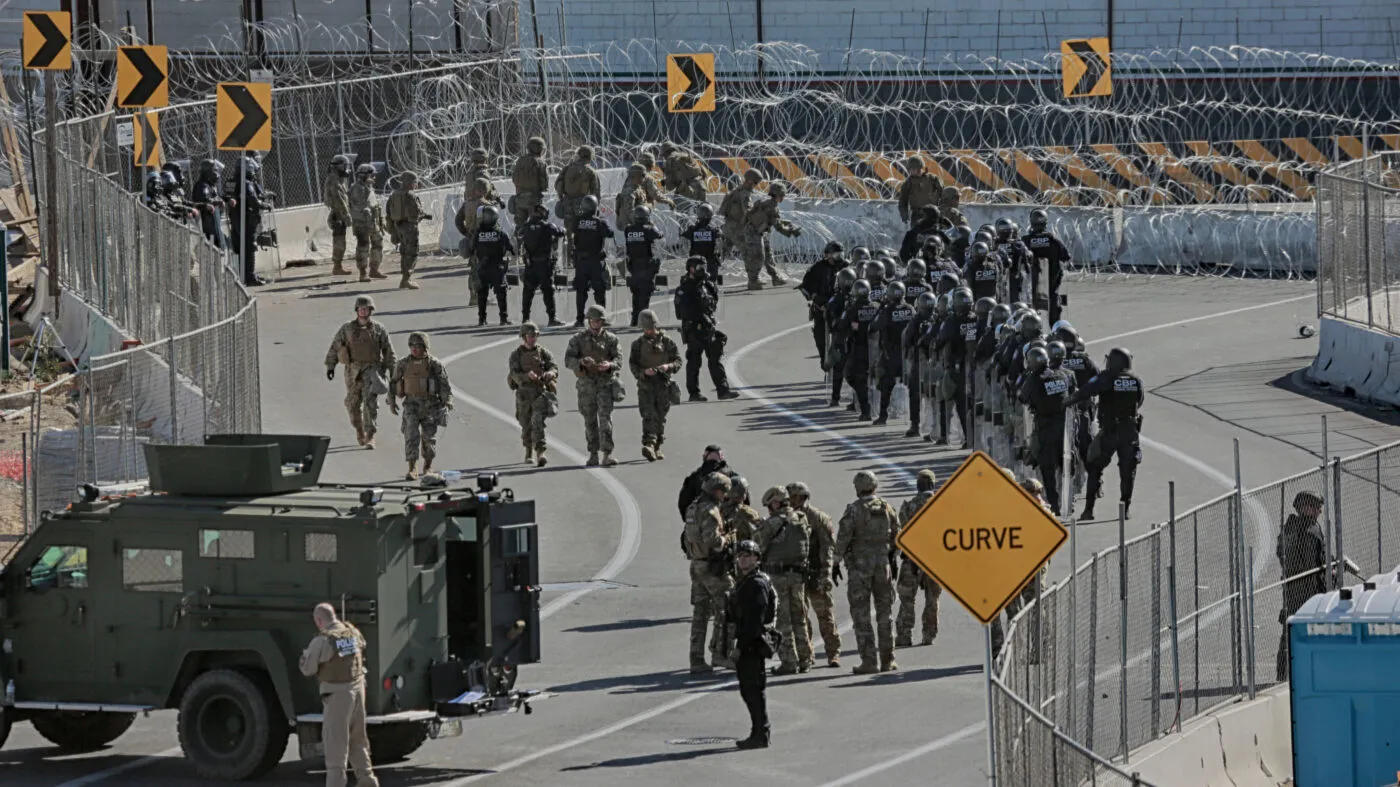 The Mexico-US border